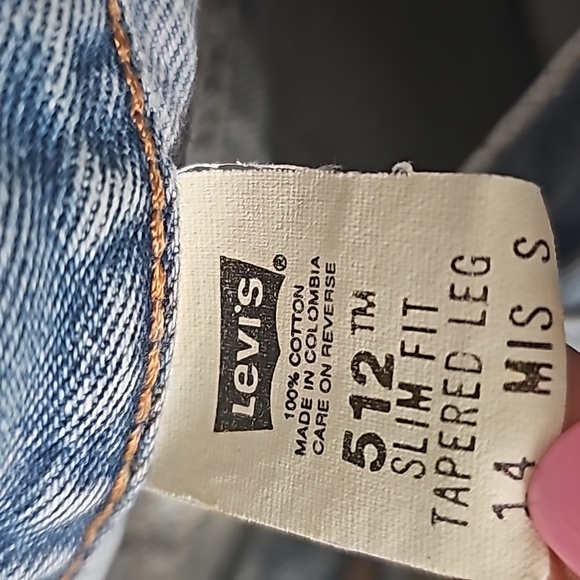 Levi's Vintage 512 Slim Fit Tapered Leg Jeans - Picture 10 of 11